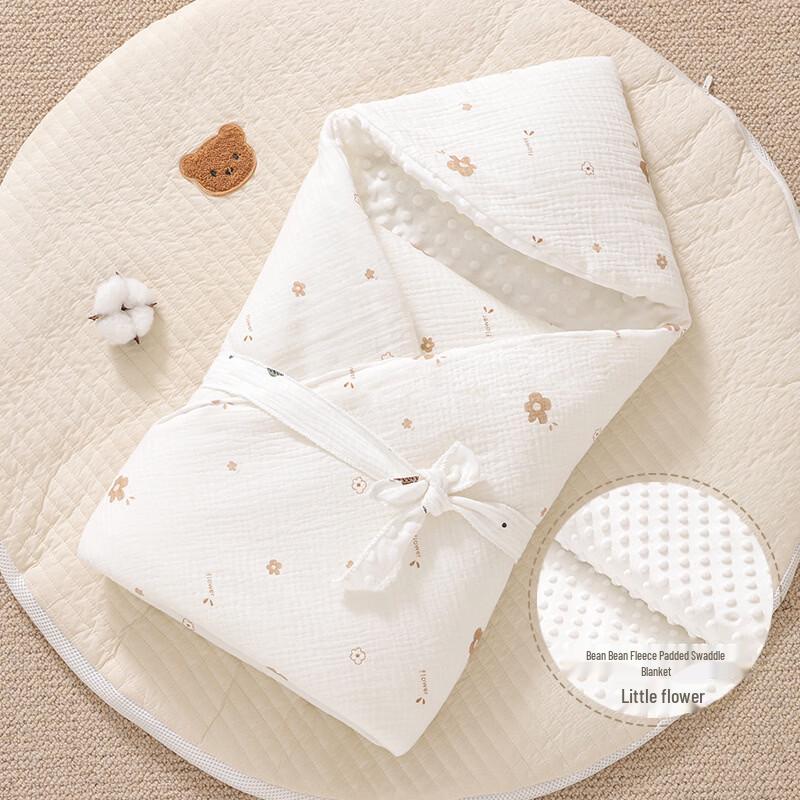 

Newborn All-Season Floral Swaddle Blanket