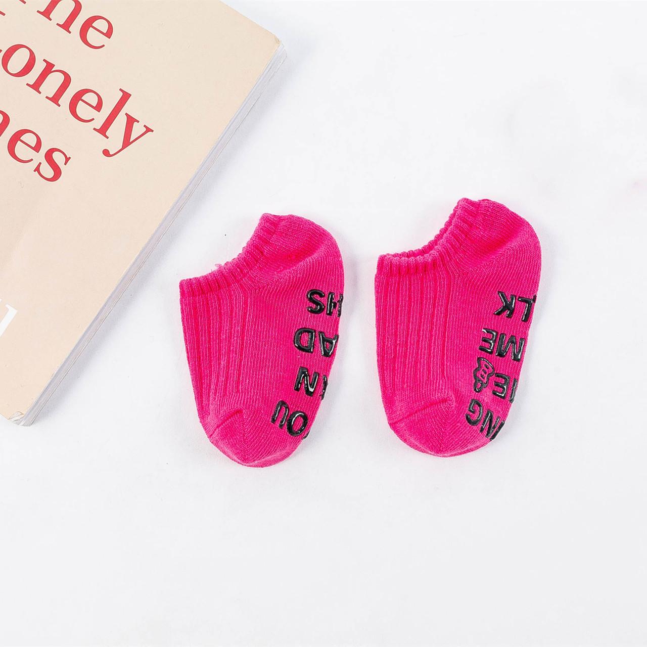 

Милые детские носки-тапочки, дышащие хлопковые резиновые противоскользящие носки до щиколотки для мальчиков и девочек, носки для новорожденных и малышей, детские носки для детей 0-7 лет S