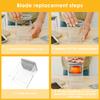 Professional French Fry Cutter Ergonomic Fast Cutting Fruit Vegetable Dicer Chopper for Home Restaurant Kitchen