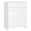 VidaXL Armoire de salle de bain Blanc 60x33x80 cm Aggloméré