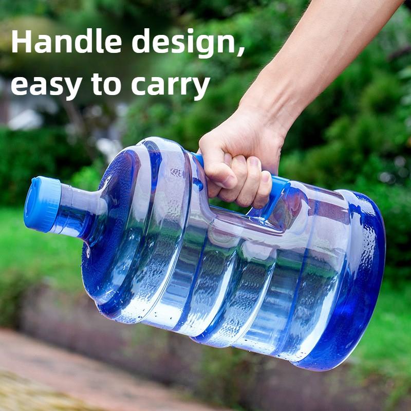 Multifunctional 10L portable thick water bucket with lid,can handheld,used for drinking tea and coffee,for camping,school,office