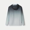 HLA Men's Hooded Gradient UV Protection Sports Jacket