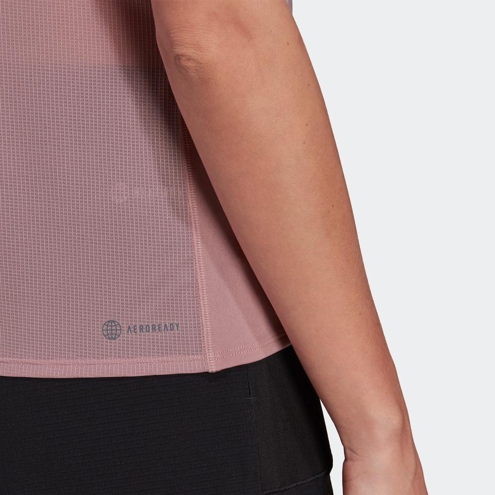 (WMNS) adidas WTR Aeroready T-Shirt Asia Sizing 'Purple' Women's HG0253