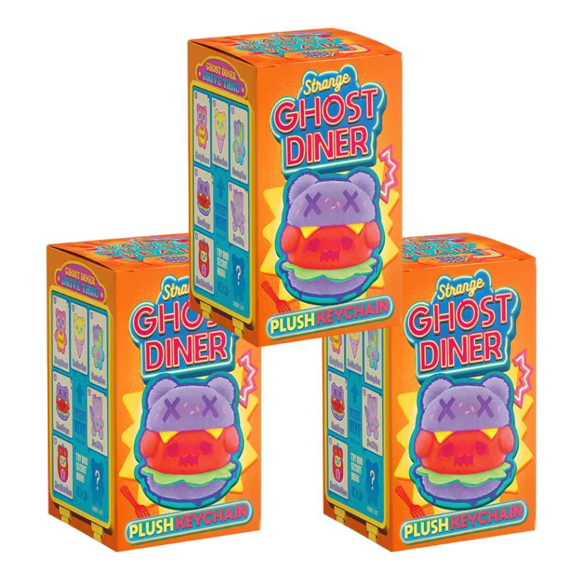 Finding Unicorn ShinWoo Ghost Diner Serie Plüsch Blind Box Anime Actionfigur Überraschungstüte Ornament Figuren Puppen Modell Geschenk