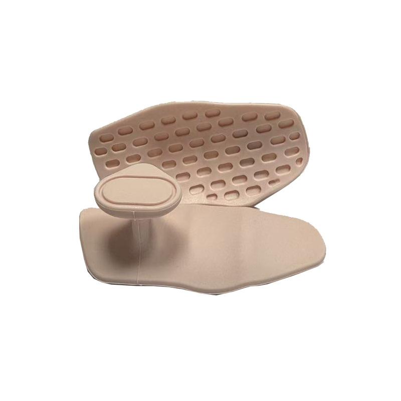 Silicone Non-slip Palm Grip Fitness Dumbbell Weightlifting Silicone Hand Guard Pad with Anti-slip Grip Handle