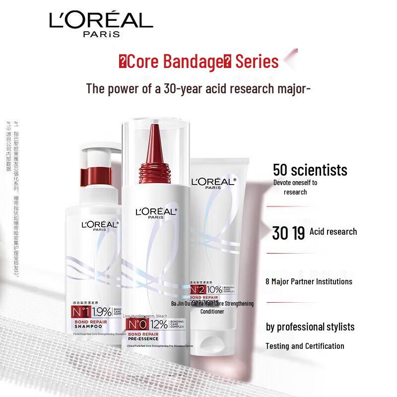 L'Oréal Hair Core Strengthening & Smoothing Shampoo