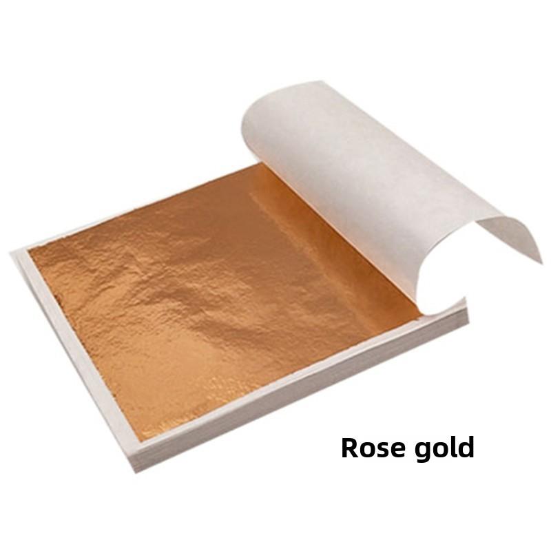High Quality Gold/silver Foil Paper 9 * 9CM, Color, Buddha Statue Hotel Decoration Supplies, Furniture DIY Crafts Gold Foil Paper, Nail Art Supplies