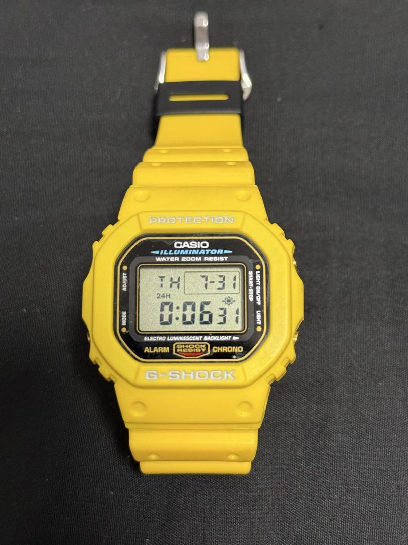 

[USED] (Working) CASIO G-SHOCK DW-5600E Yellow