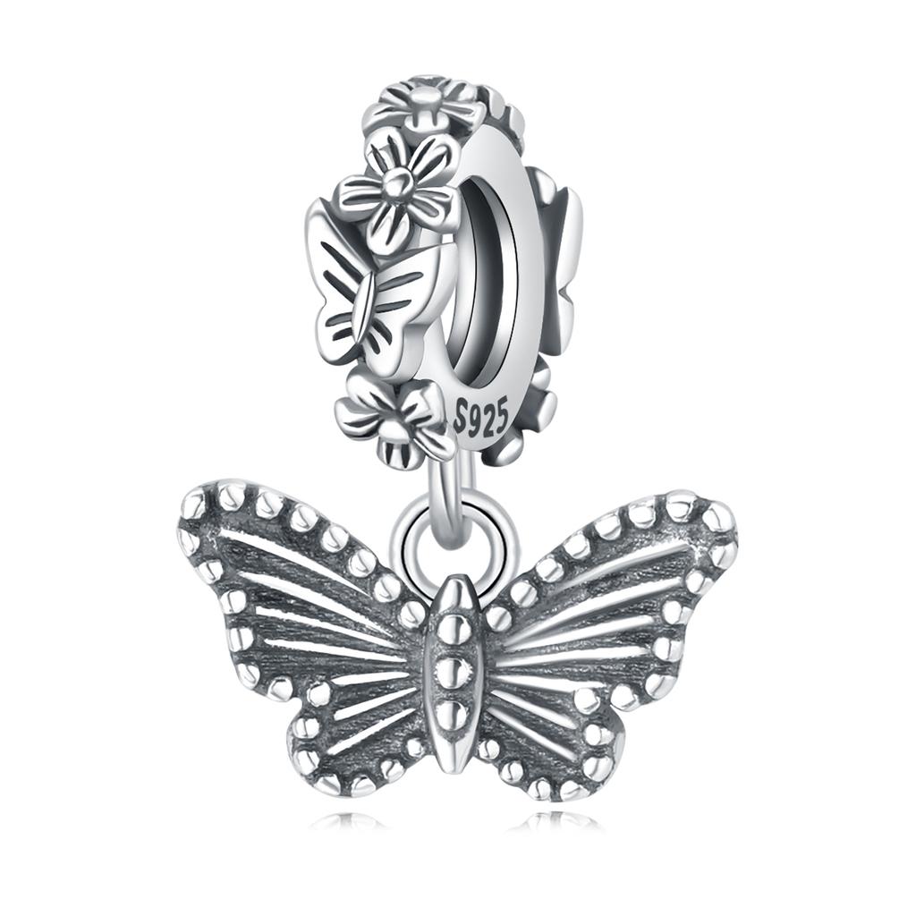 Copper Colorful Butterfly Dragonfly Series Pendant Charms Beads Fit Original Wear Birthday Diy Jewelry Gifts