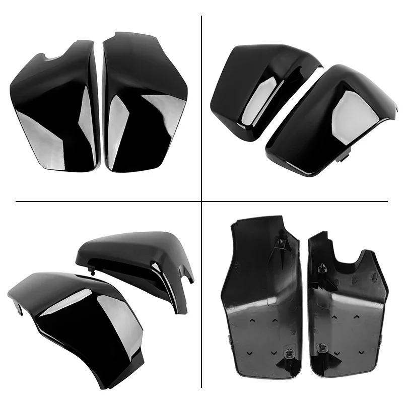 Black Motorcycle Battery Side Fairing Cover Protector Guard For Honda Shadow ACE Aero Spirit VT 400 750 VT400 VT750 2004-2013