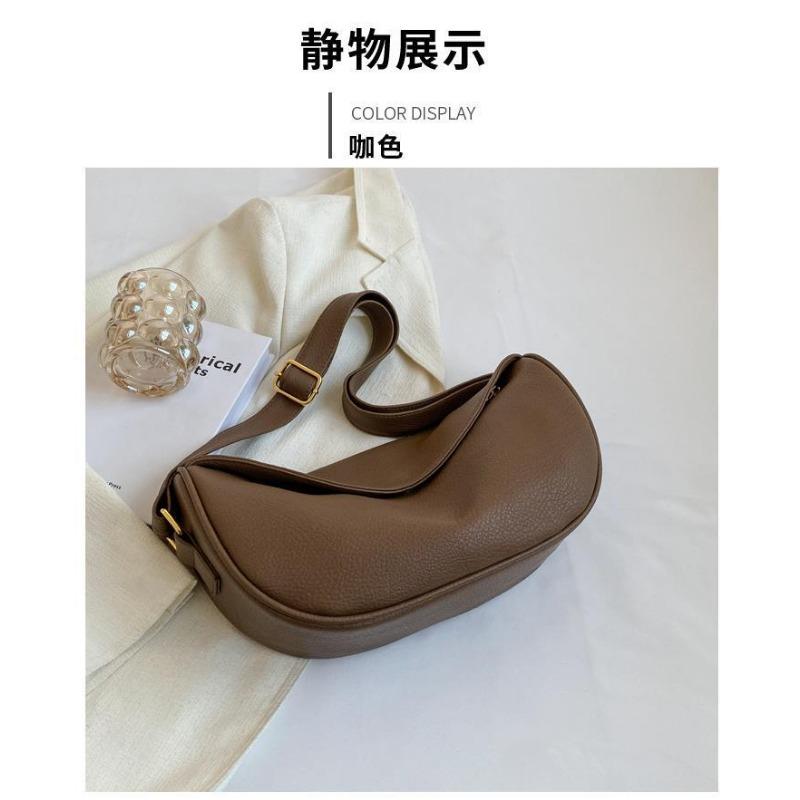 Niche fashion versatile underarm small bag women's new trendy and popular messenger dumpling bag