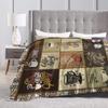Coffee Blanket for Woman Coffee Throw Blanket Stuff Decor Merch Cozy Flannel Soft Warm Plush Lightweight Bedding Gifts for Girl Woman Sofa Bedding