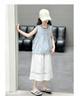 Korean-Style Lace Sleeveless Top & Pants Set - Summer 2026 Girls' Fashion Two-Piece Outfit