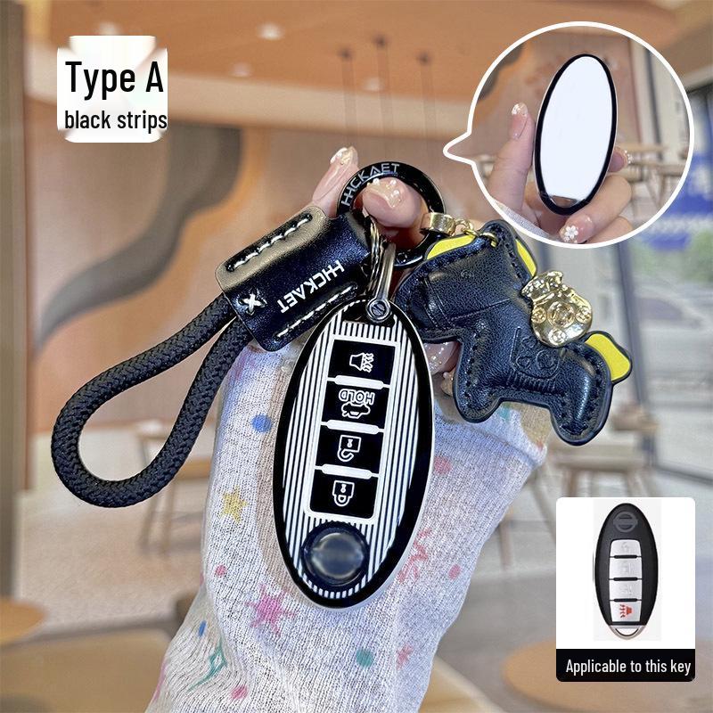 Nissan Murano High-End Personalized Key Cover: Stylish, Fully Enclosed Key Shell for Men and Women