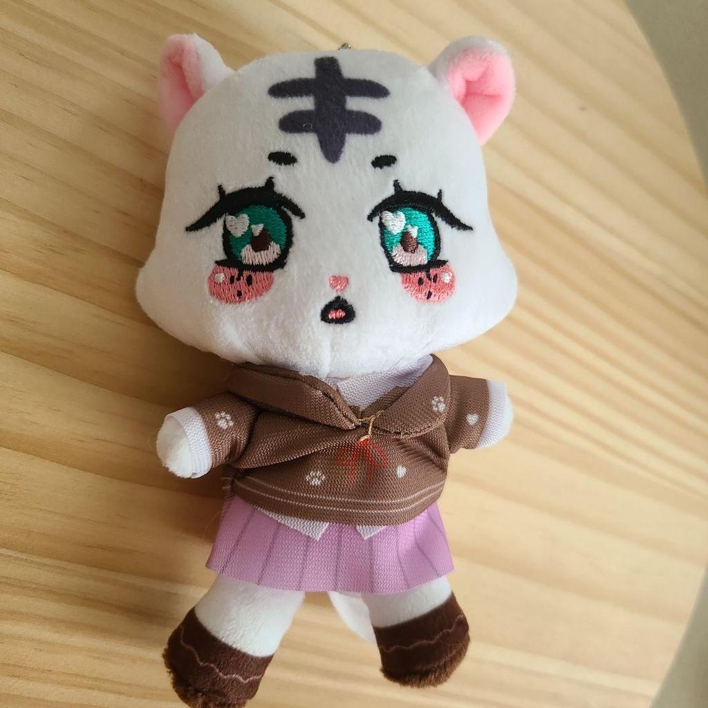 Used Kep1er stuffed keychain (Dayoung, Chaehyun, Mashiro)