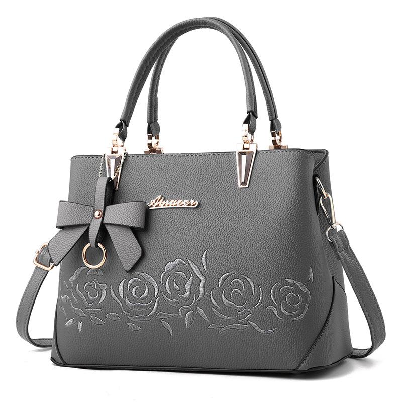 Dámské peněženky a kabelky Módní PU kožená brašna přes rameno Dámské kabelky Velkokapacitní crossbody