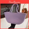 Woven Straw Capacity Yogodlns Large Handbag For Women Candy Color Travel Holiday Beach Tote Bag