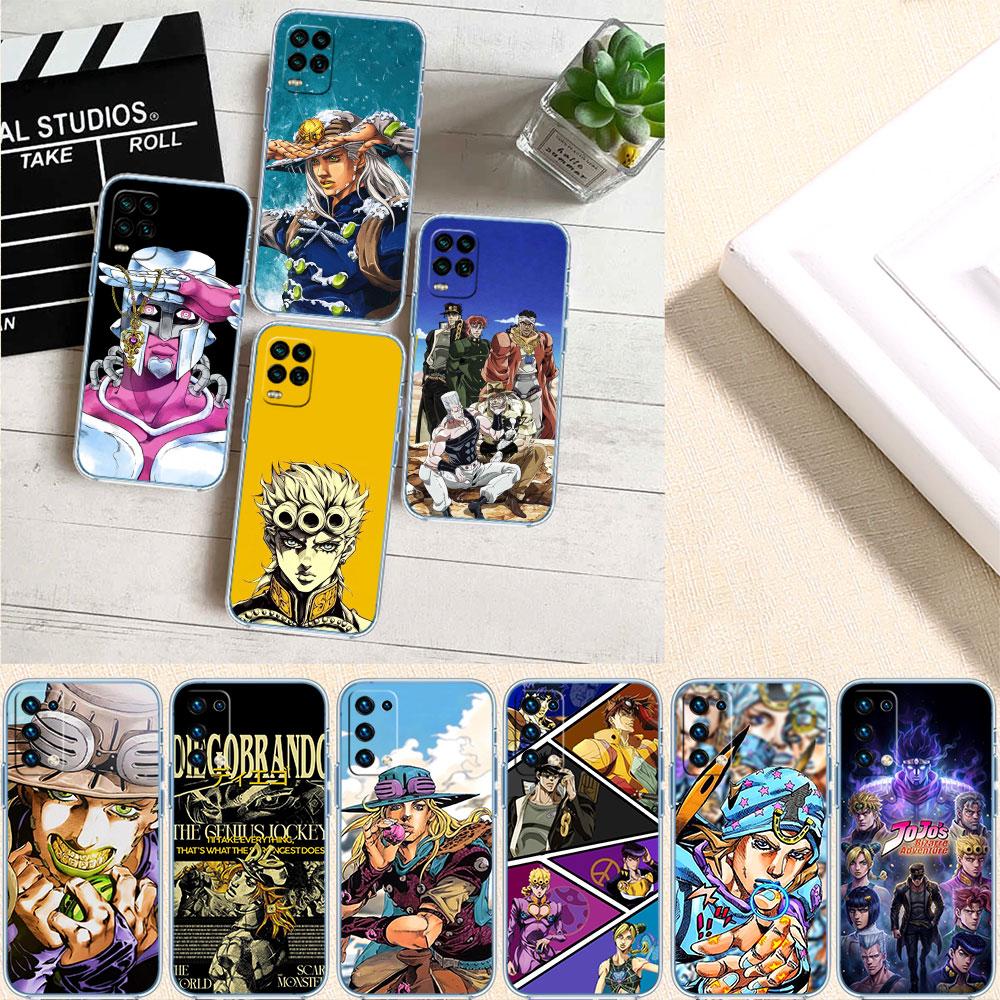 LO56 JoJos Bizarre Adventure Case for Motorola E13 E15 E20 E22 E22I E22S E30 E32 E40 E7 E7I G Plus Power Play Stylus G22 G14