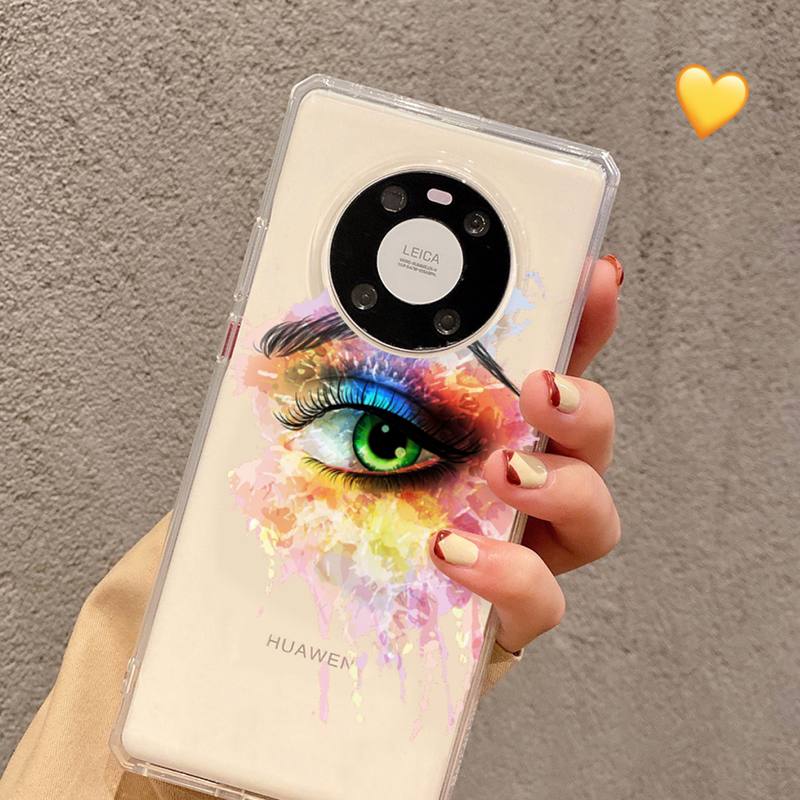 Augen Kunst Handyhülle für Samsung S20 ULTRA S30 für Redmi 8 für Xiaomi Note10 für Huawei Y6 Y5 Hülle