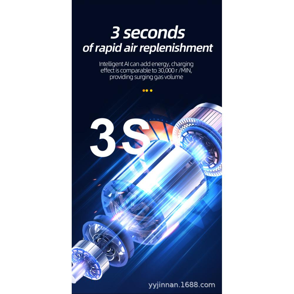 Bezprzewodowa pompka powietrza do samochodu przenośna do samochodu pojazdu terenowego pojazdu elektrycznego roweru pompka do opon