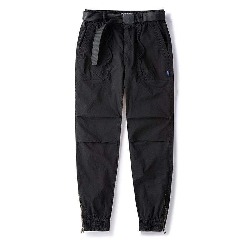 

Men s Overalls Loose Casual Straight Men s Trousers Trendy Pants Men s High-end Men s Sportswear 28 чёрный