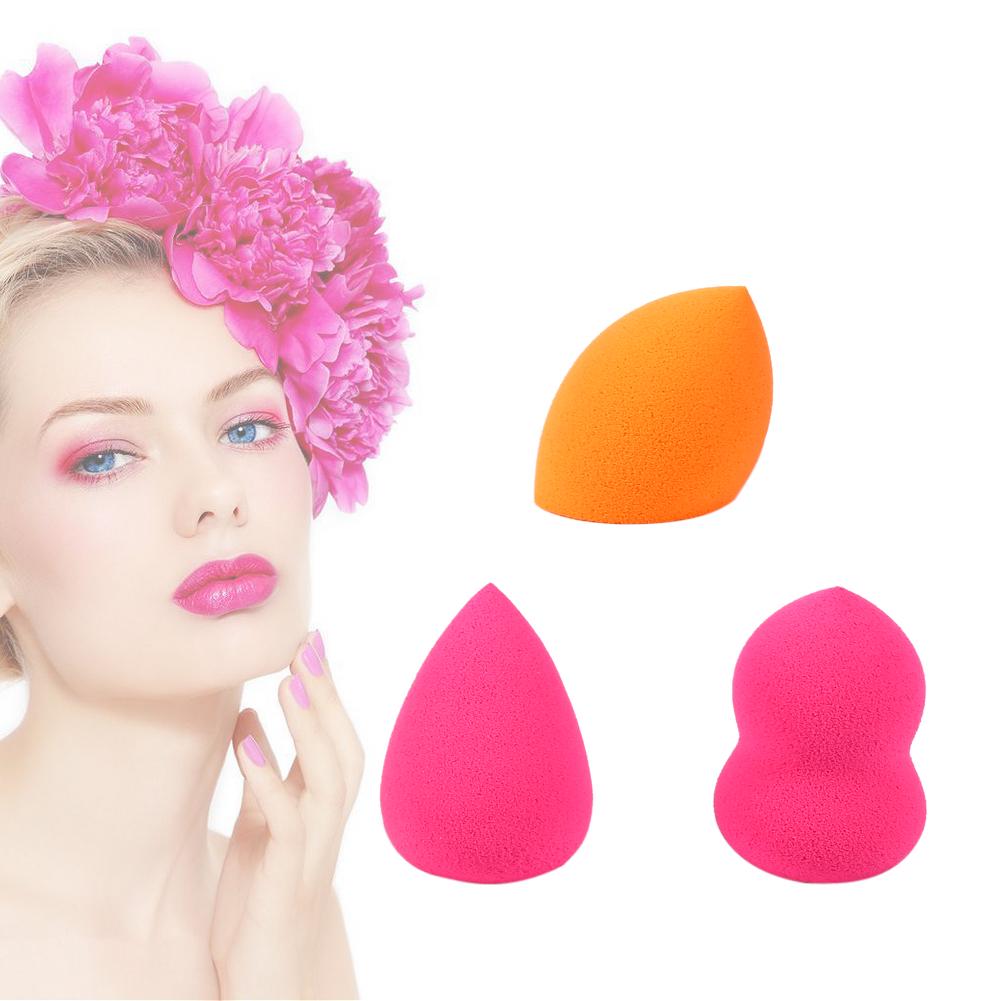 Buy 3Pcs/Set Puff Blender Facial Blush Makeup Beauty Flawless Smooth