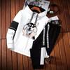 FJLTDCP Sweatshirt and Hoodie Set for Men and Training Running Casual Sports Pants White Women, Wear, Sportswear, Wear, Outerwear, - - 3-XL
