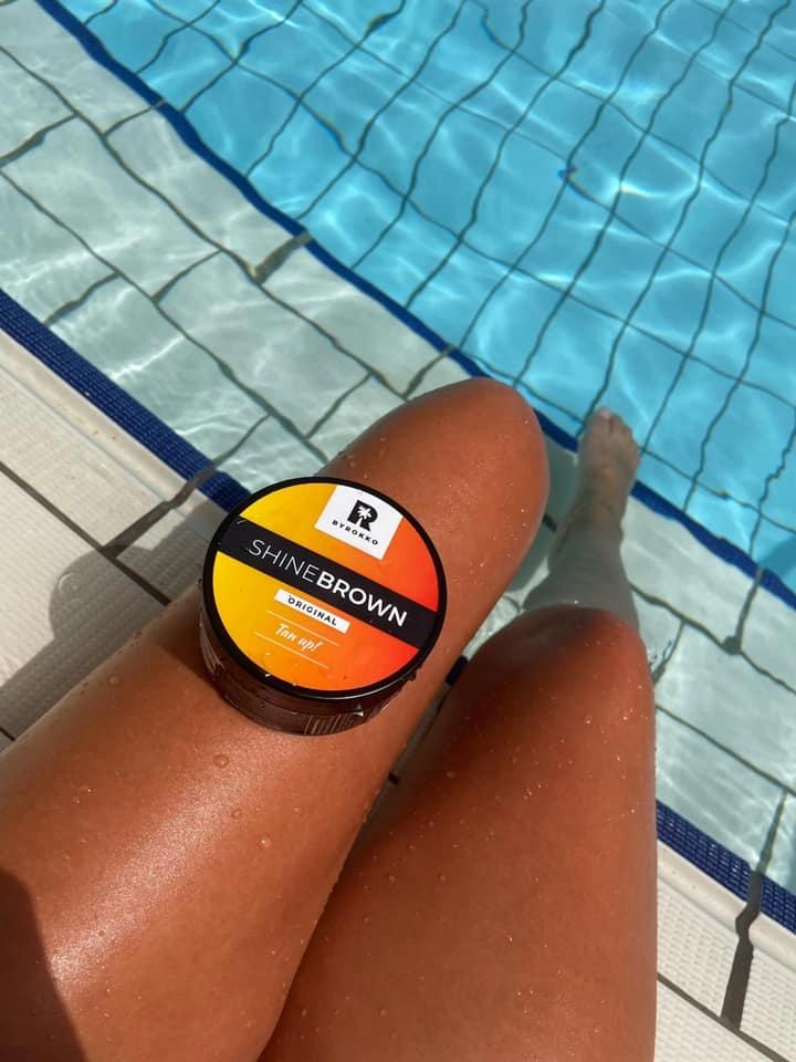 Byrokko Shine Brown + Chocolate Suncreams