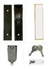 GUARD Sash Window Auxiliary Set of Lock, Window/Burglar Lock, Bronze, 2, No. 540-2B