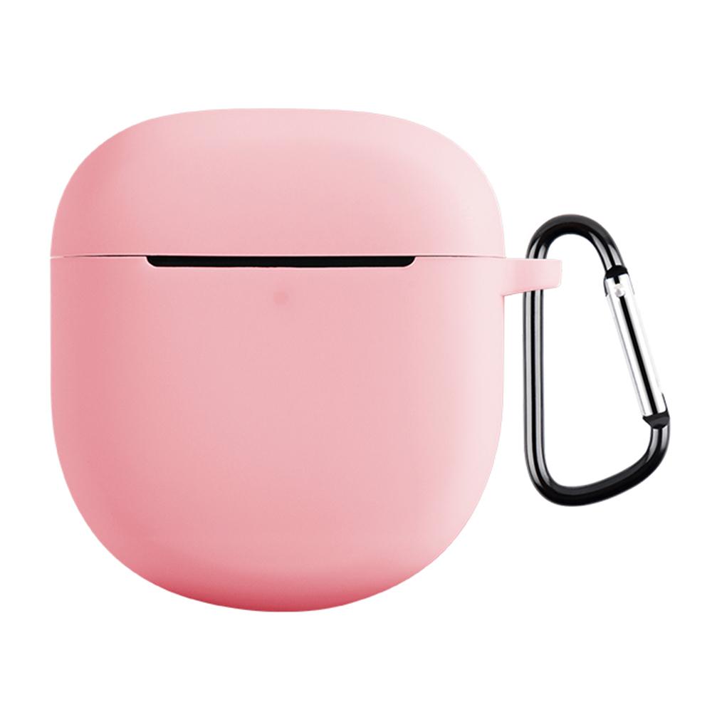 For Bose QuietComfort 2/Ultra Silicone Case Wireless Earphone Anti-Scratch Protective Cover with Carabiner