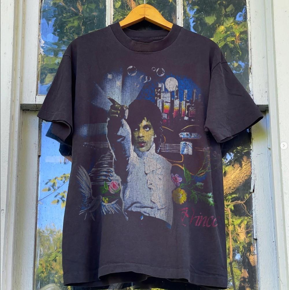 Prince 1990S Classic T-Shirt Black M 2XL