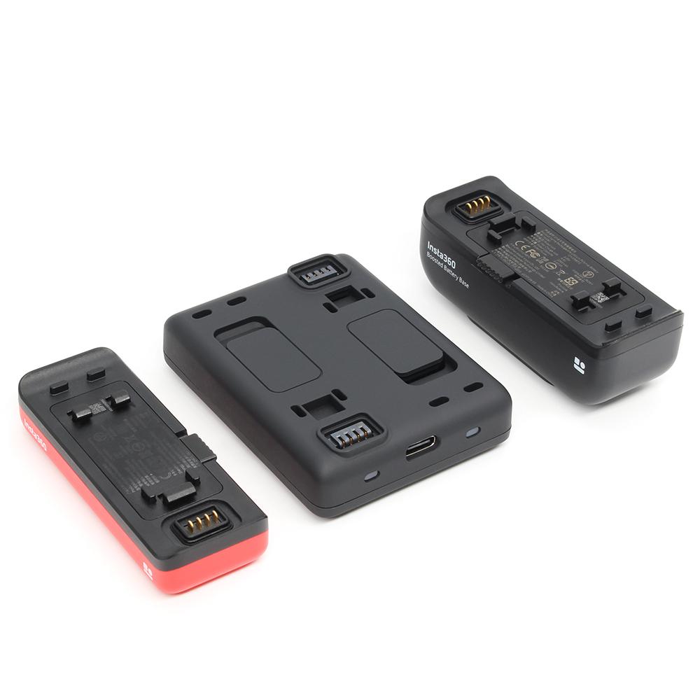 For Insta360 ONE R 2380mAh Boosted Battery Base Fast Charge HUB For Insta 360 R Camera Accessory