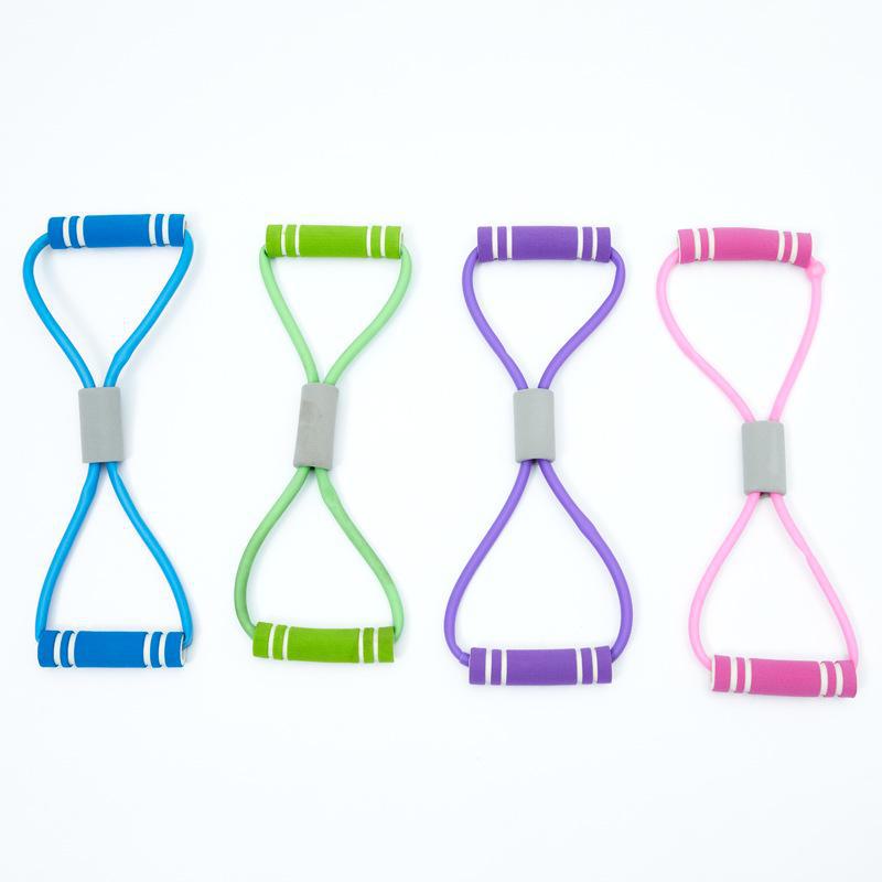 8-Character Yoga Elastic Puller: Beautiful Back, Chest Expansion & Female Fitness Rope