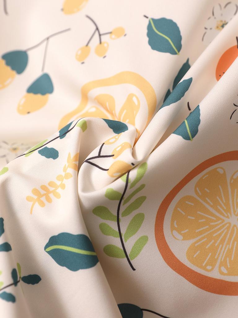 Oversized Loose Short Sleeve Fruit Printing Print Hawaii Beach Summer Men Shirt Student Couples Fashion Casual Mens Clothing