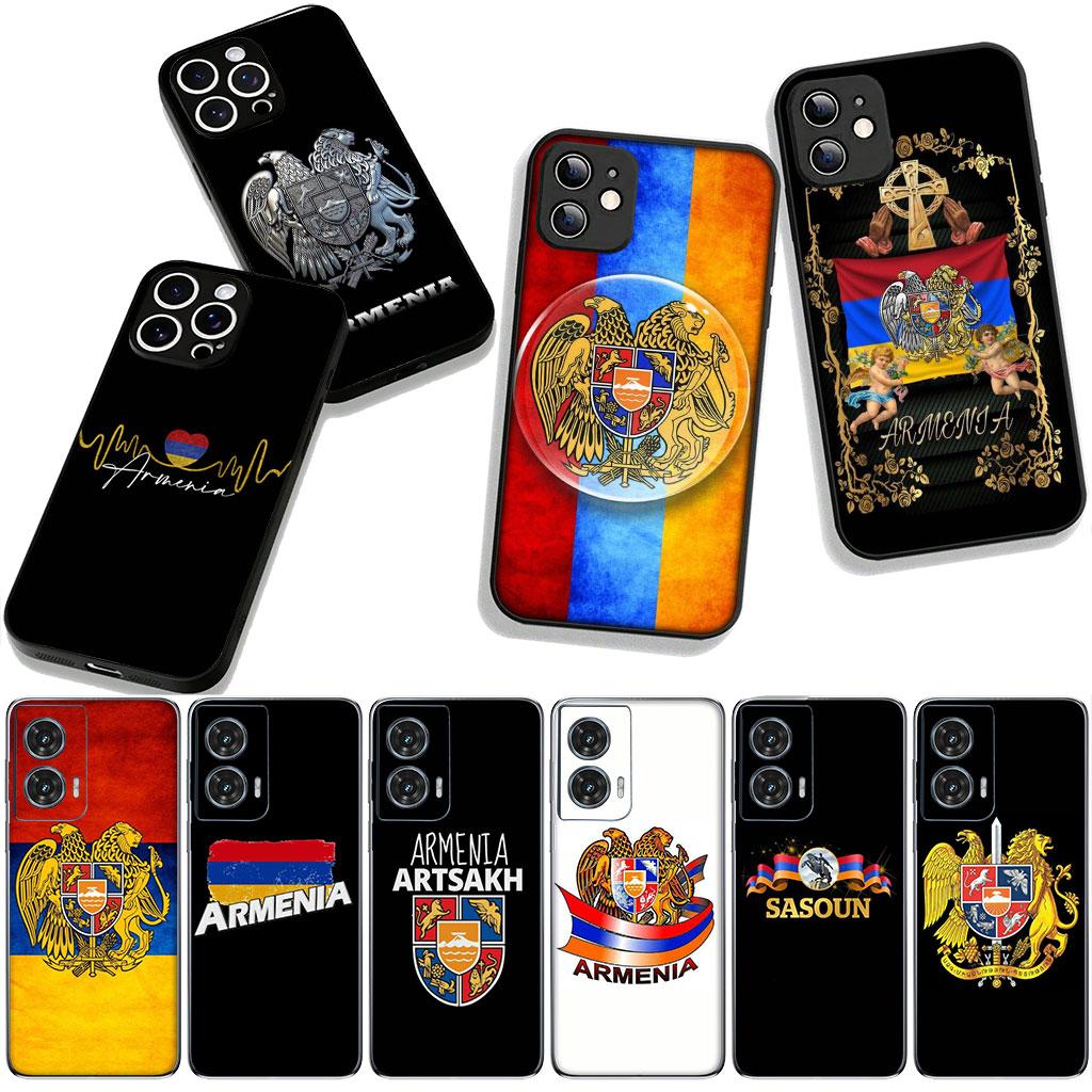 Cover for Samsung Galaxy A25 A37 A57 A12 A14 A31 A41 A50 A51 A70 A71 A72 A21S A04 M15 Note 20 9 8 10 Case Flag Armenia Armenians
