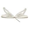 Elegant Strapless Pearl Embellished Vest with Body Chain