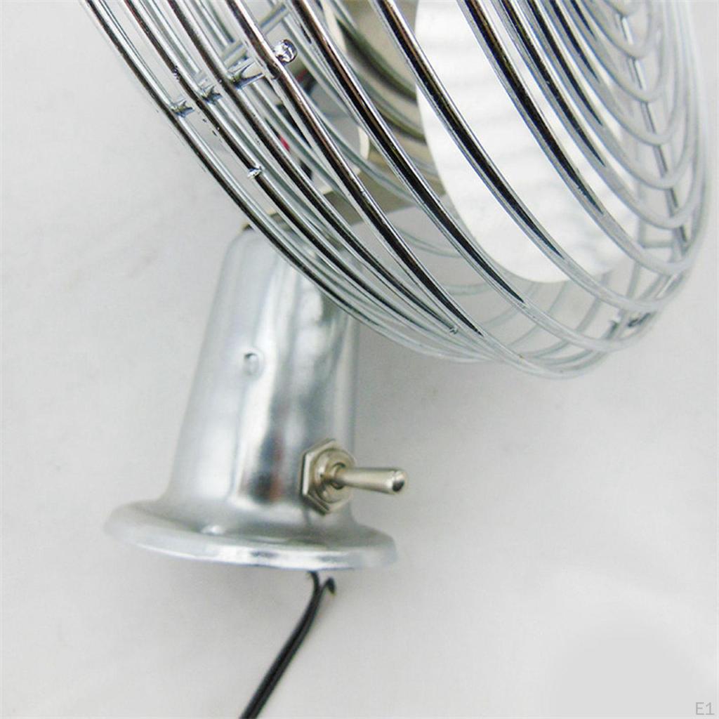 8 inch Cooling Fan Car High Performance 12V Practical Sturdy Truck Accessories for Auto