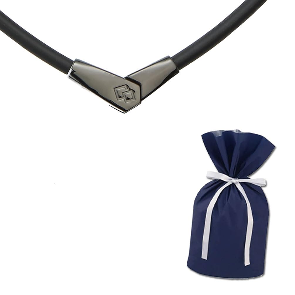 

Original gift wrapping included Magnetic necklace ALT necklace Limited edition gift set x [Colantotte] (Black Black, L)