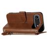 For iPhone 16 Pro Case Panda Imprint RFID Blocking Wallet Leather Phone Cover with Wrist Strap