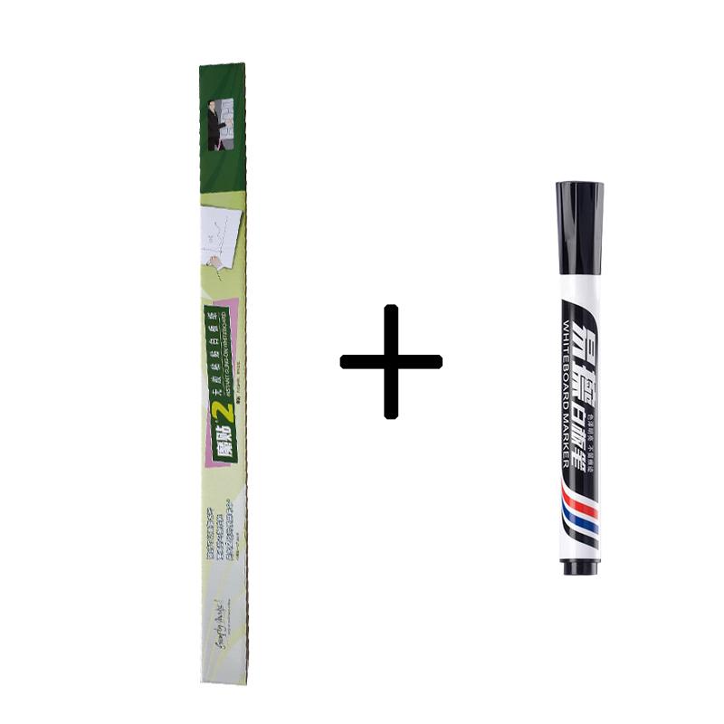 

Магічна електростатична стиральна настінна наклейка-дошка - Знімна дошка для малювання граффіті 60x80 cm