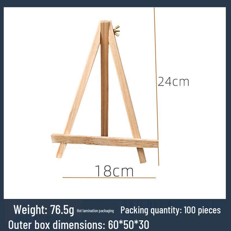 Cavalletto in Legno per Bambini & Supporto per Telefono per Schizzi e Pittura