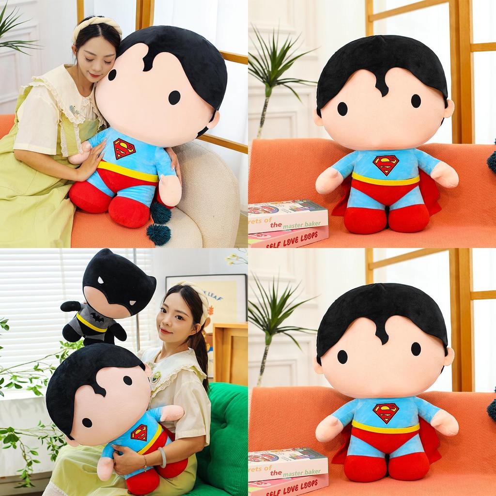 Superman Batman Liga Kuscheltier Aus Kurzem Plüschmaterial Für Kindergeschenk Und Sammlerstück