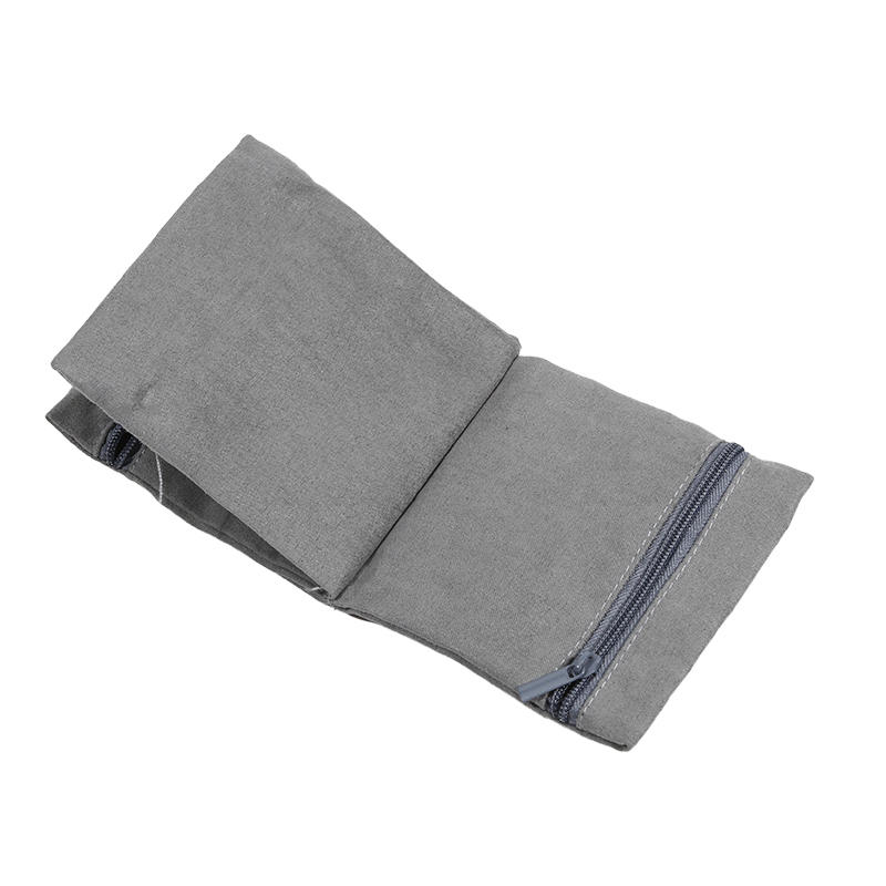 Foldable Jewelry Organizer Multiple Compartments High Capacity Travel Jewelry Storage Bag Zipper Delicate Clutch Bag Travel