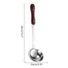 Kitchen Spatula for Sauteing and Flipping Metal Cooking Utensils Universal Cooking Spatula / Ladle