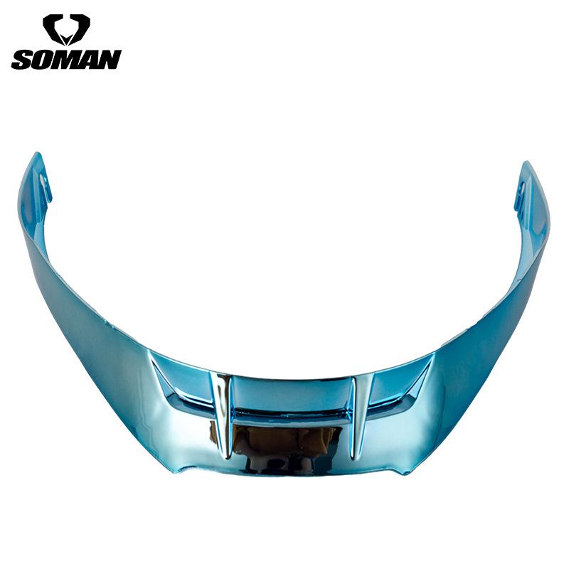 "SM955-S Motorcycle Helmet Tail Wing - Stylish, Unisex Accessory for All-Season Riding"