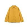 Solid Color Polo Collar Jacket Men Jackets Yellow 456986-47