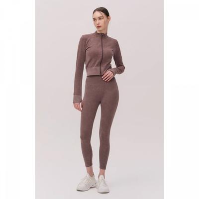 Washed Seamless 8.3 Length Leggings Htwle5k07t