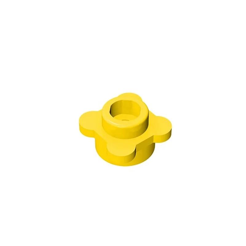 Non-Toxic 50Pcs Moc Parts 33291 Plant Flower Plate Round 1 X 1 With 4 Petals Compatible Bricks Particle Kid Toy Diy Assmble Building Block