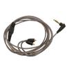 Replacement Earphone Cable Tinned Copper HiFi 3.5mm Sound Jack MMCX Headphone Elbow Cable for SE425 UE900AM PRO30 3.9ft
