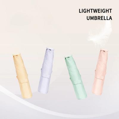 Ultra Light Sun Umbrella 110G Ultra Lighter And Convenient Pencil Umbrellas Sturdy Ribs Windproof Waterproof Portable Umbrella